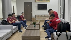 U22 Việt Nam lên đường sang Trung Quốc với 12 cầu thủ